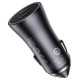 Baseus Golden Contactor Pro car charger 2x USB-C 40W gray (CGJP000013)