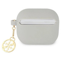 Guess GUA3LSC4EG AirPods 3 cover grey/grey Silicone Charm 4G Collection