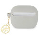 Guess GUA3LSC4EG AirPods 3 cover grey/grey Silicone Charm 4G Collection