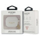 Guess GUA3LSC4EG AirPods 3 cover grey/grey Silicone Charm 4G Collection