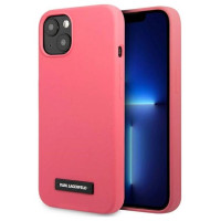 Karl Lagerfeld KLHCP13MSLMP1PI iPhone 13 6,1" hardcase fuksja/fuchsia Silicone Plaque
