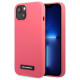 Karl Lagerfeld KLHCP13MSLMP1PI iPhone 13 6,1" hardcase fuksja/fuchsia Silicone Plaque