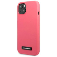 Karl Lagerfeld KLHCP13MSLMP1PI iPhone 13 6,1" hardcase fuksja/fuchsia Silicone Plaque