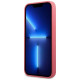 Karl Lagerfeld KLHCP13MSLMP1PI iPhone 13 6,1" hardcase fuksja/fuchsia Silicone Plaque