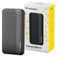 Wozinsky powerbank Li-Po 10000mAh 2 x USB black (WPBBK1)