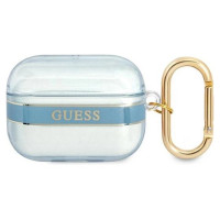 Guess GUAPHHTSB AirPods Pro cover blue/blue Strap Collection