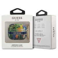 Guess GUA3HHFLB AirPods 3 cover blue/blue Flower Strap Collection