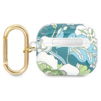 Guess GUA3HHFLN AirPods 3 cover green/green Flower Strap Collection