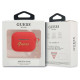Guess GUA3LSCHSR AirPods 3 cover red/red Silicone Charm Heart Collection