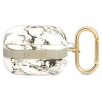 Guess GUAPHCHMAG AirPods Pro cover grey/grey Marble Strap Collection
