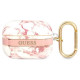 Guess GUAPHCHMAP AirPods Pro cover pink/pink Marble Strap Collection