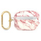 Guess GUAPHCHMAP AirPods Pro cover pink/pink Marble Strap Collection