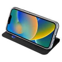 Dux Ducis Skin Pro Holster Flip Cover for iPhone 14 Plus black