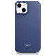 Icarer CE Premium Leather Folio Case iPhone 14 Plus Magnetic Flip Leather Folio Case MagSafe Blue (WMI14220715-BU)