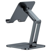 Baseus Desktop Biaxial Foldable metal tablet stand gray (LUSZ000113)