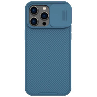 Nillkin CamShield Pro Case iPhone 14 Pro Max Armored Cover Camera Protector Blue