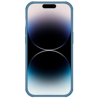 Nillkin CamShield Pro Case iPhone 14 Pro Max Armored Cover Camera Protector Blue