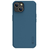 Nillkin Super Frosted Shield Pro Magnetic Case for iPhone 14 Plus with MagSafe magnetic blue