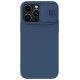 Nillkin CamShield Magnetic Silicone Case iPhone 14 Pro Max Magnetic MagSafe Cover with Camera Protector Blue