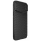 Nillkin Synthetic Fiber S Case iPhone 14 Pro Max case with camera cover, black