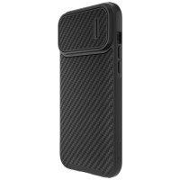 Nillkin Synthetic Fiber S Case iPhone 14 Pro Max case with camera cover, black
