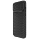Nillkin Synthetic Fiber S Case iPhone 14 Pro Max case with camera cover, black