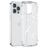 Joyroom Defender Series Case Cover for iPhone 14 Pro Armored Hook Cover Stand Clear (JR-14H2)