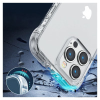 Joyroom Defender Series Case Cover for iPhone 14 Pro Armored Hook Cover Stand Clear (JR-14H2)