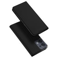 Dux Ducis Skin Pro case for Oppo Reno 8 flip cover card wallet stand black