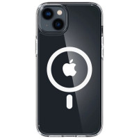 Spigen Ultra Hybrid Mag Case with MagSafe for iPhone 14 - Clear/White