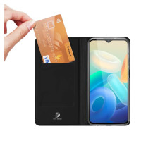 Dux Ducis Skin Pro case Vivo Y16 / Y02s wallet holster cover with flap black