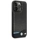 BMW Case BMW BMHCP14L22NBCK iPhone 14 Pro 6.1 "black / black Leather Carbon