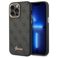 Guess GUHCP14XHG4SHK iPhone 14 Pro Max 6.7 "black / black hard case 4G Vintage Gold Logo