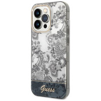 Guess GUHCP14XHGPLHG iPhone 14 Pro Max 6.7 "gray / gray hardcase Porcelain Collection