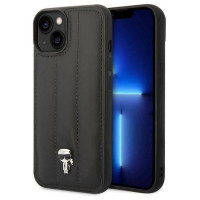 Karl Lagerfeld KLHCP14MPSQPK iPhone 14 Plus 6,7" hardcase czarny/black Puffy Ikonik Pin