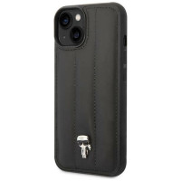 Karl Lagerfeld KLHCP14MPSQPK iPhone 14 Plus 6,7" hardcase czarny/black Puffy Ikonik Pin