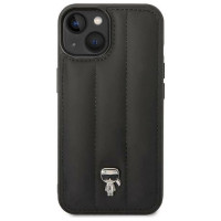 Karl Lagerfeld KLHCP14MPSQPK iPhone 14 Plus 6,7" hardcase czarny/black Puffy Ikonik Pin