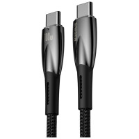 Baseus Glimmer Series Fast Charging Cable USB-C 480Mbps PD 100W 2m Black