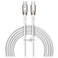 Baseus CADH000802 USB-C - USB-C PD cable 100W 5A 480Mb/s 2m - white