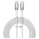 Baseus CADH000802 USB-C - USB-C PD cable 100W 5A 480Mb/s 2m - white