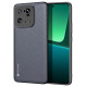 Dux Ducis Fino case for Xiaomi 13 Pro cover with silicone frame gray