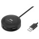 Ugreen HUB 4in1 USB-A - 4xUSB-A 2.0 480Mb/s 1m black (CR106)