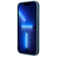 Guess GUHCP13SP4TPB iPhone 13 mini 5.4" blue/blue hardcase 4G Triangle Logo Cardslot