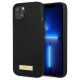 Guess GUHMP13MSPLK iPhone 13 6.1" black/black hard case Silicone Logo Plate MagSafe
