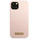 Guess GUHMP13SSBPLP iPhone 13 mini 5.4" pink/pink hard case Silicone Logo Plate MagSafe
