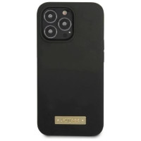 Guess GUHMP13XSPLK iPhone 13 Pro Max 6.7" black/black hard case Silicone Logo Plate MagSafe