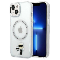 Karl Lagerfeld KLHMP14MHNKCIT iPhone 14 Plus 6.7" hardcase transparent Iconic Karl&Choupette Magsafe