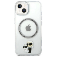 Karl Lagerfeld KLHMP14MHNKCIT iPhone 14 Plus 6.7" hardcase transparent Iconic Karl&Choupette Magsafe