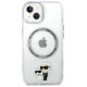 Karl Lagerfeld KLHMP14MHNKCIT iPhone 14 Plus 6.7" hardcase transparent Iconic Karl&Choupette Magsafe