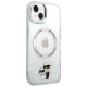 Karl Lagerfeld KLHMP14MHNKCIT iPhone 14 Plus 6.7" hardcase transparent Iconic Karl&Choupette Magsafe